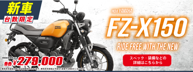 INDIA YAMAHA FZ-X150