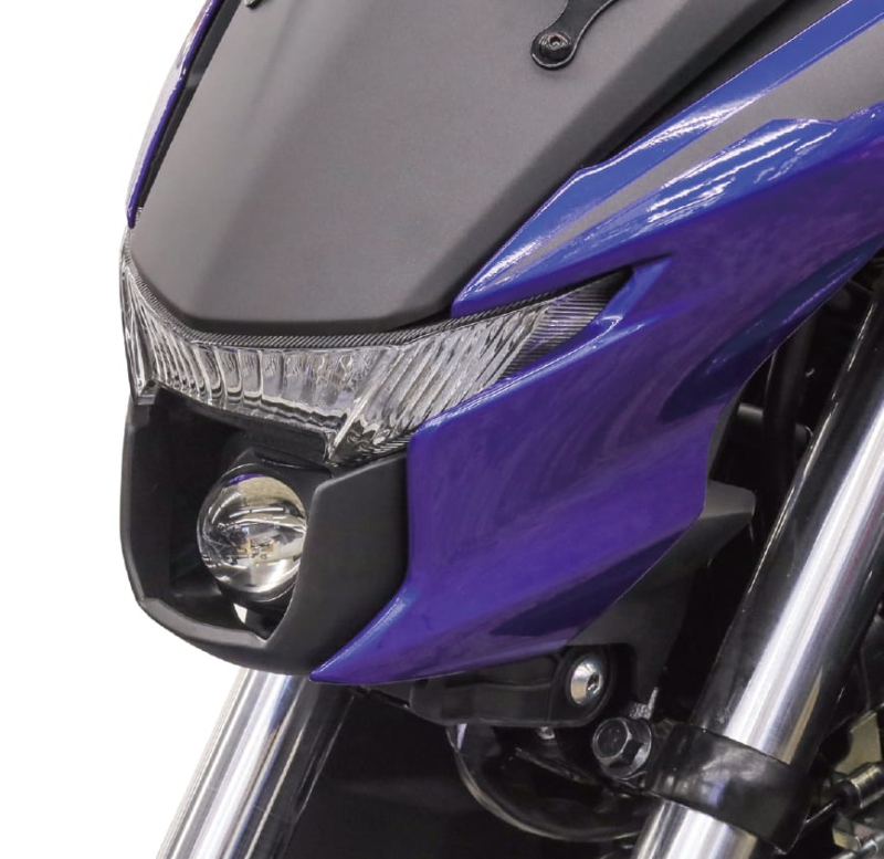 ヤマハ FZ25 ABSのデイタイムランニングランプ機能付きLEDヘッドライト